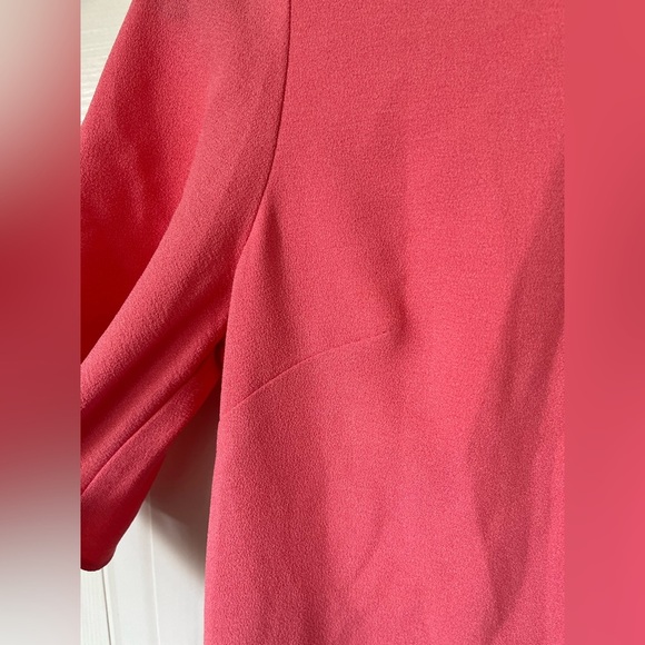 Karl Lagerfeld Pink Pearl Neckline Dress - Picture 3 of 15